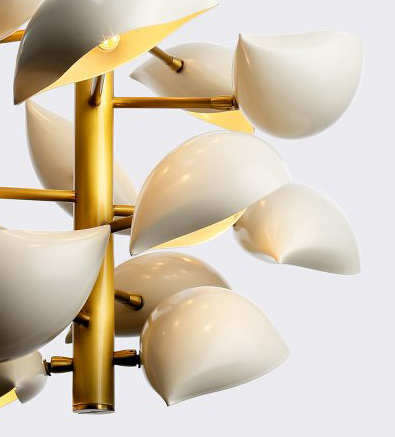 David Weeks Studio, New York, Lapa Suspended lamp detail