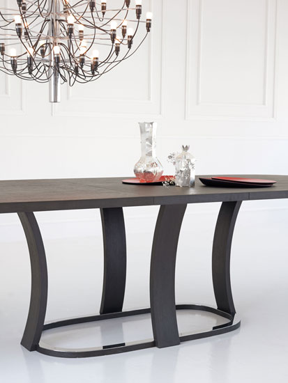 Potocco Grace Oval Table detail