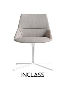 INCLASS Dunas XS Chair with four star flat swivel base